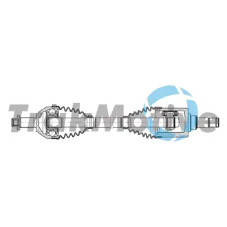 AUDI Напіввісь передн. лів. A1 (8X1, 8XK) 1.0 TFSI 16-18, SEAT, SKODA, VW TRAKMOTIVE 302168 Фольксваген Поло хэтчбек