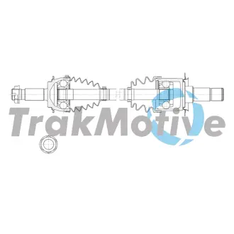 DB Напіввісь задня L=866mm прав/лів Vito 03- TRAKMOTIVE 302174