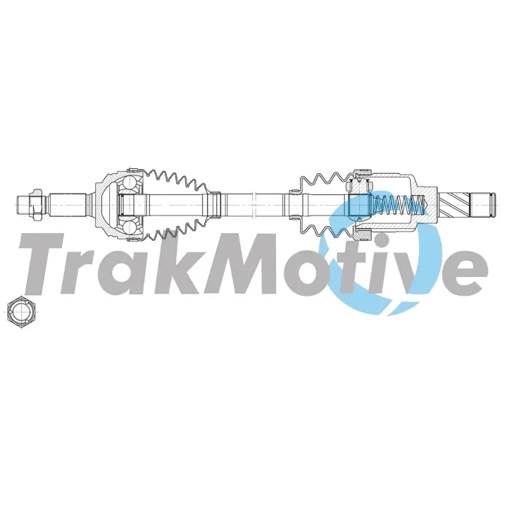 RENAULT піввісь ліва CLIO IV 1.5 dCi 75 TRAKMOTIVE 30-2179