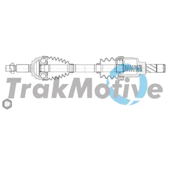 RENAULT піввісь ліва CLIO IV 1.5 dCi 75 TRAKMOTIVE 30-2179