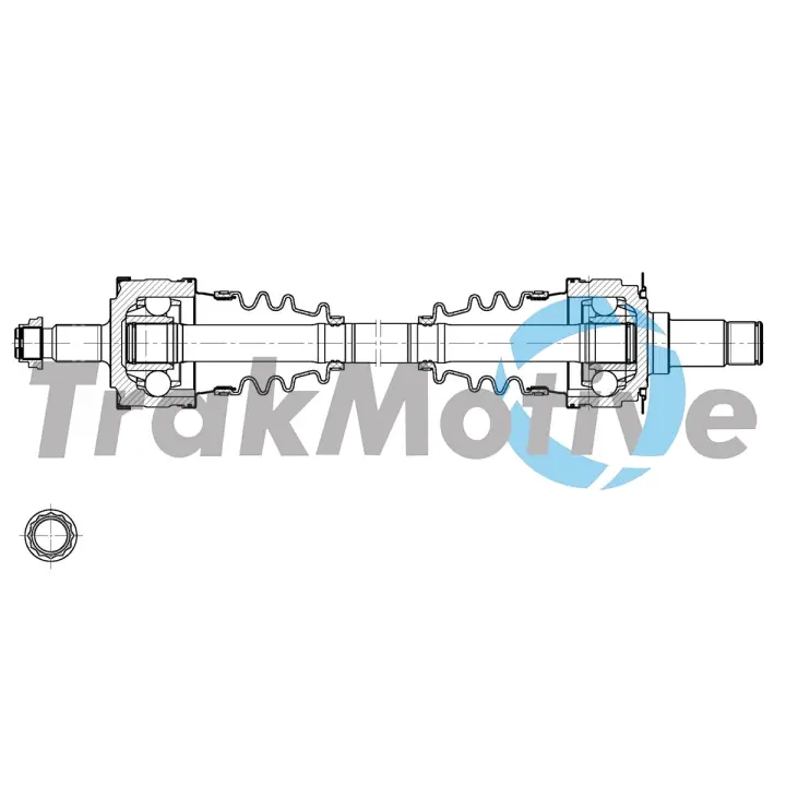 DB Напіввісь задня лів. / прав. C-CLASS (W203) C 180 Kompressor (203.046) TRAKMOTIVE 302180