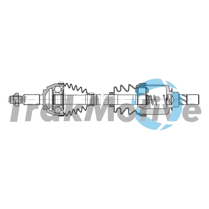 RENAULT Напіввісь передн. лів. MEGANE III 1.5 dCi 08-15, SCENIC III (JZ0/1) 1.5 dCi 09-16 TRAKMOTIVE 302198