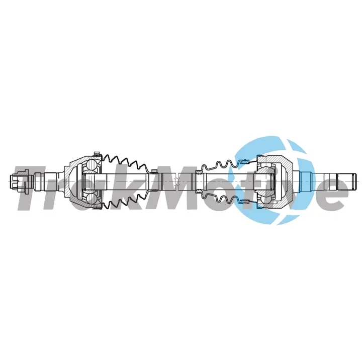 OPEL Напіввісь передня ліва/права VECTRA C (Z02) 2.8 V6 Turbo (F69) 05-08 TRAKMOTIVE 302220