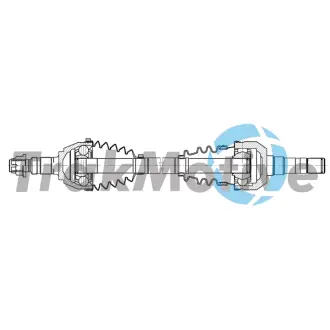 OPEL Напіввісь передня ліва/права VECTRA C (Z02) 2.8 V6 Turbo (F69) 05-08 TRAKMOTIVE 302220