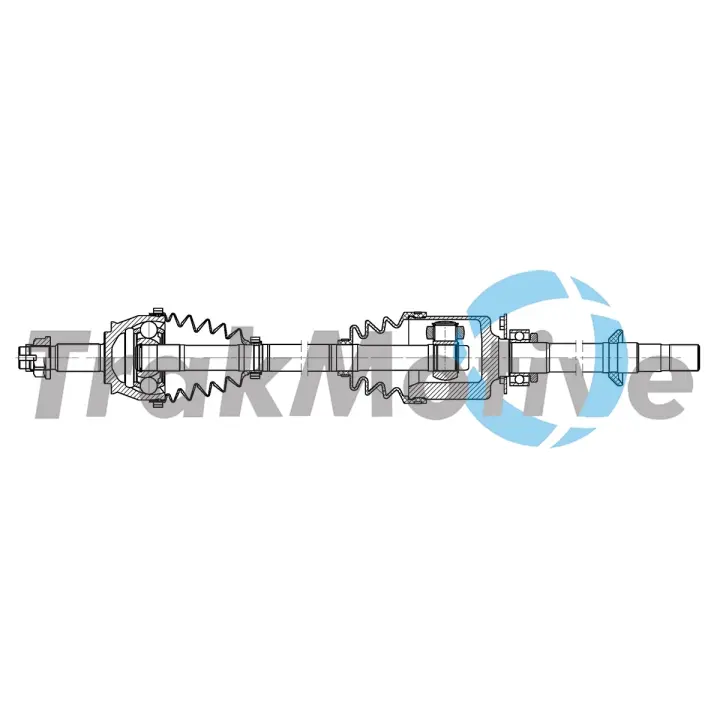 FIAT Напіввісь передня права FIORINO (225) 1.3 D Multijet 09- TRAKMOTIVE 30-2237