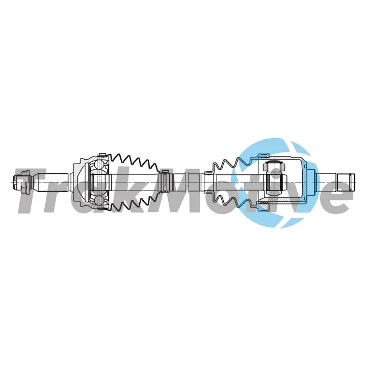 MITSUBISHI Напіввісь передня права ASX (GA_W_) 1.6 MIVEC (GA1W) 10- TRAKMOTIVE 302342