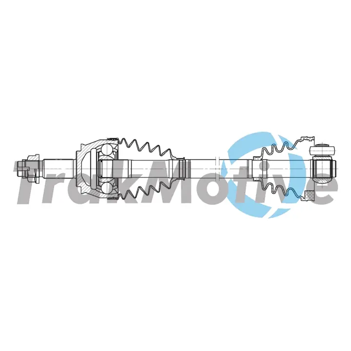 FIAT Напіввісь передня ліва STILO Multi Wagon (192) 1.9 D 04-08 TRAKMOTIVE 302345