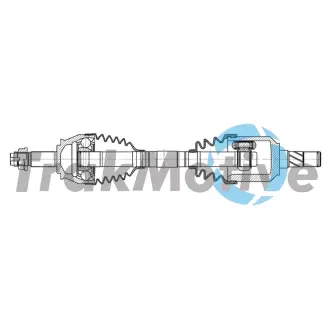 FIAT Напіввісь передн. лів. BRAVO II (198) 1.6 D Multijet 07-14 TRAKMOTIVE 302352 Фиат Линеа