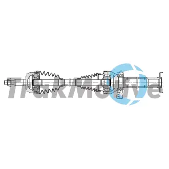VW Напіввісь переня права TRANSPORTER T6 2.0 TDI 15-19 TRAKMOTIVE 302359