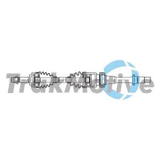MAZDA Напіввісь передня права 2 (DL, DJ) 1.5 14- TRAKMOTIVE 302386 Мазда 2