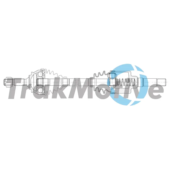 CITROEN Напіввісь передня права C4 CACTUS 1.2 VTi 82 14- TRAKMOTIVE 302577