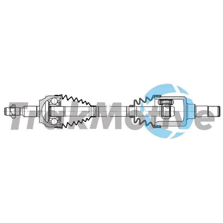 FORD Напіввісь передня ліва TRANSIT CONNECT 1.5 TDCi 15- TRAKMOTIVE 30-2579