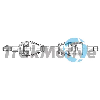 FORD Напіввісь передня права FOCUS IV (HN) 1.0 EcoBoost mHEV 20- TRAKMOTIVE 302611