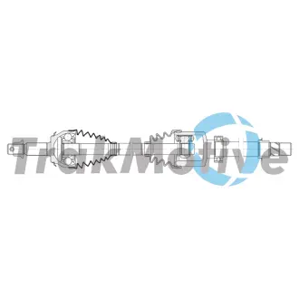 NISSAN Напіввісь передня права QASHQAI II 1.3 DIG-T 20- TRAKMOTIVE 302620 Ниссан Qashqai j10