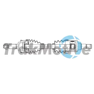 SUZUKI Напіввісь передня ліва (АКПП) SWIFT III (MZ, EZ) 1.5 05- TRAKMOTIVE 302627