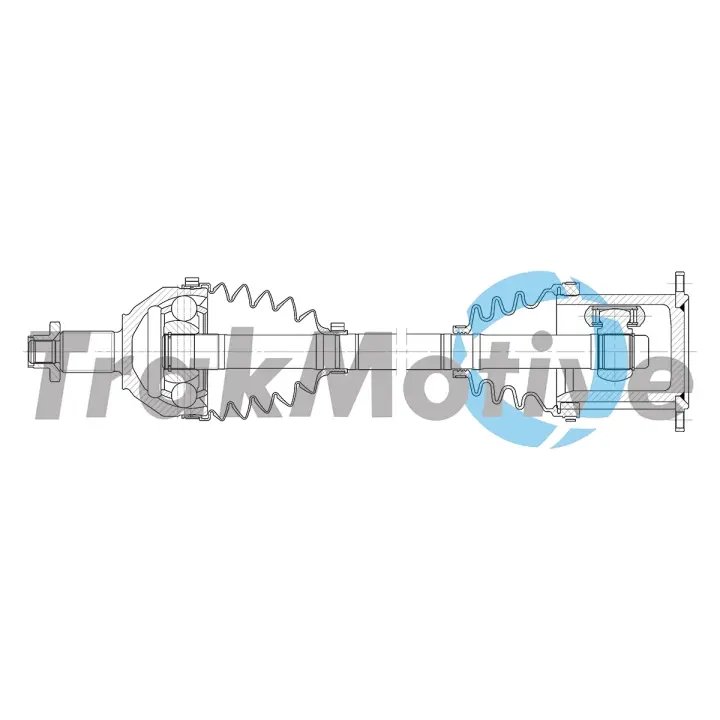 AUDI Напіввісь передня права A1 Sportback (GBA) 30 TFSI 20- TRAKMOTIVE 302631