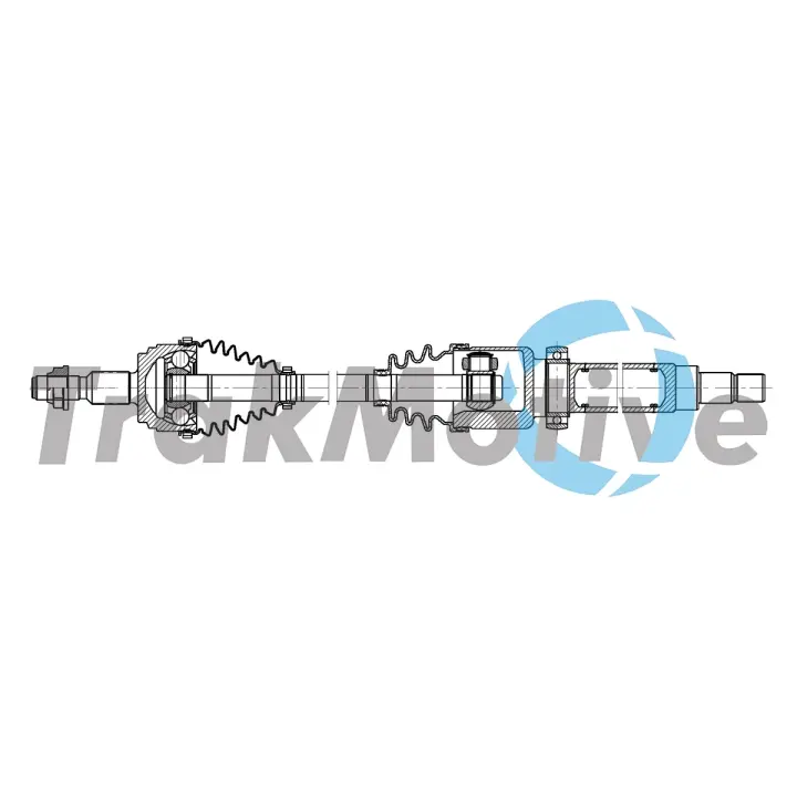 FORD Напіввісь передня права C-MAX II (DXA/CB7, DXA/CEU) 1.6 LPG 12-19 TRAKMOTIVE 30-2632