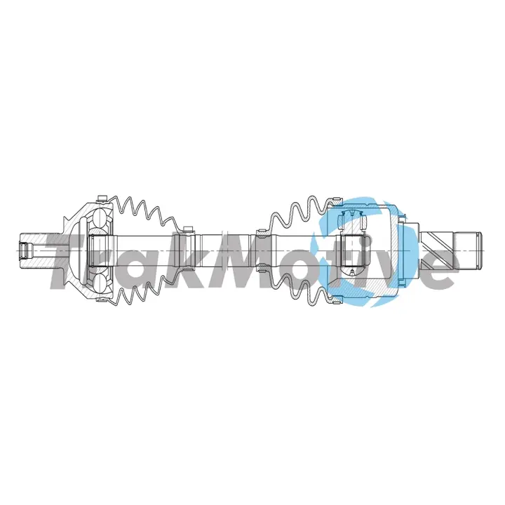RENAULT Напіввісь задн. ліва TWINGO III 1.0 SCe 75 19- TRAKMOTIVE 302657