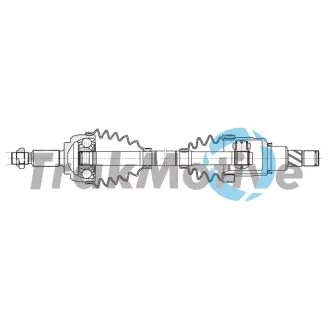 RENAULT Напіввісь передня ліва CLIO V (B7_) 1.0 TCe 100 (B7MT) 19- TRAKMOTIVE 302664 Рено Clio