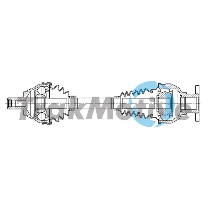 VW Напіввісь передня ліва TIGUAN (AD1, AX1) 2.0 TDI 4motion 16-24 TRAKMOTIVE 302680