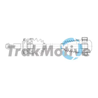 VW Напіввісь передня ліва TRANSPORTER T6 2.0 TDI 16-19 TRAKMOTIVE 30-2941