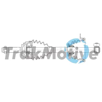 MITSUBISHI Напіввісь передн. лів. SPACE STAR (DG_A) 1.6 16V 01-04 TRAKMOTIVE 30-2952