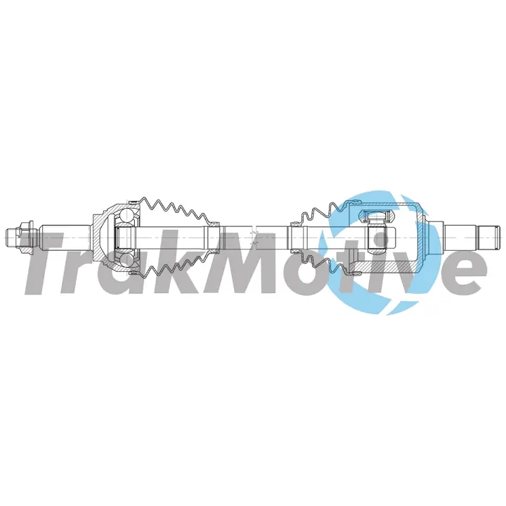 FORD Напіввісь передн. ліва TRANSIT CUSTOM V362 (F3) 2.2 TDCi 12-16 TRAKMOTIVE 302956 (фото 1)