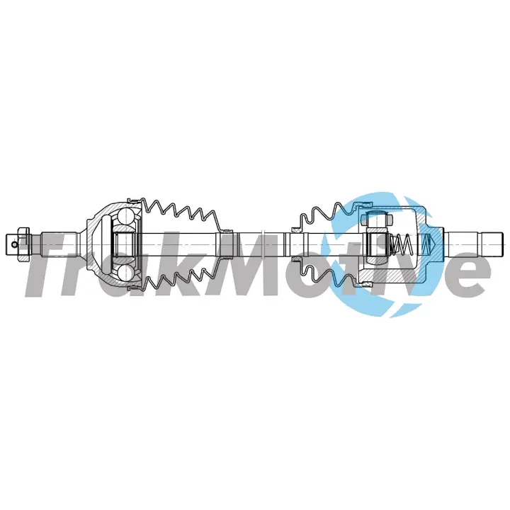 CITROEN Напіввісь передн. ліва JUMPY III (V_) 2.0 BlueHDi 120 16- TRAKMOTIVE 302960