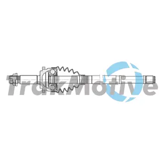 HYUNDAI Напіввісь передня ліва i20 I (PB, PBT) 1.2 08-12 TRAKMOTIVE 360019
