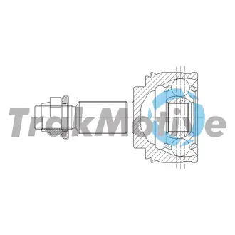 RENAULT К-кт ШРКШ KANGOO BE BOP (KW0/1) 1.5 dCi 09- TRAKMOTIVE 40-0929