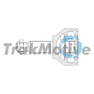 RENAULT К-кт шркш зовнішній 26/27 зуб.Trafic II,Opel Vivaro,Nissan 1.9dCi/2.5dCi TRAKMOTIVE 400932