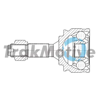 CITROEN К-кт ШРКШ C3 II (SC) 1.4 VTi 09-16 TRAKMOTIVE 400983 Ситроен С3 пикассо