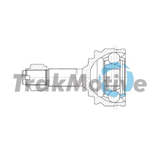 CITROEN К-кт ШРКШ C-ELYSEE (DD_) 1.2 VTi 72 12-17, PEUGEOT 208 I (CA_, CC_) 1.4 HDi 12-19 TRAKMOTIVE 40-0994