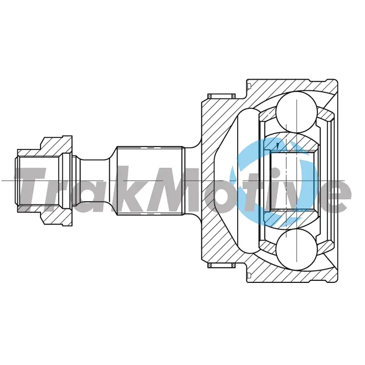 DB ШРУС наружный к-кт 26/30 зуб. M-CLASS (W163) ML 230 98-05, M-CLASS (W163) ML 400 CDI 01-05, M-CLASS (W163) ML 55 AMG 00-05 TRAKMOTIVE 401032 (фото 1)
