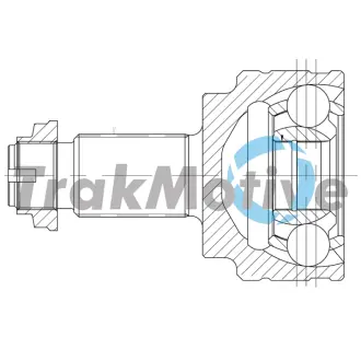 BMW ШРКШ зовн. 33/30 зуб. X3 (E83) 2.0 04- TRAKMOTIVE 40-1039