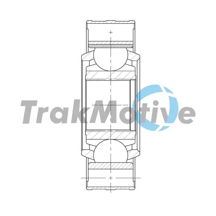 VW К-кт ШРКШ внутріш. MULTIVAN T5 2.0 BiTDI 4motion 09-15 TRAKMOTIVE 450307