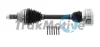 AUDI Полуось лев. L=500mm, L2= 521mm, 36 зуб. A1 1.4 TFSI 14-18, SEAT IBIZA IV SC 1.4 08-15, SKODA FABIA III 1.2 TSI 14-, VW POLO V 1.2 TSI 16V 14-17 TRAKMOTIVE 301722