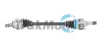 BMW Напівісь задн. лів. X3 (F25) sDrive 20 i 14-17, X4 (F26) xDrive 20 i 14-18 TRAKMOTIVE 301818