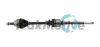 CITROEN Напіввісь передн. права C5 I (DC) 2.0 16V 01-04 TRAKMOTIVE 300194