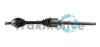 CITROEN Напіввісь передн. права C5 II 2.2 HDi 06-08 TRAKMOTIVE 300224 (фото 1)