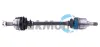 CITROEN Полуось лев. L=642,5mm 27/24 зуб.Jumpy,Fiat Scudo,Peugeot Expert 95- TRAKMOTIVE 300319