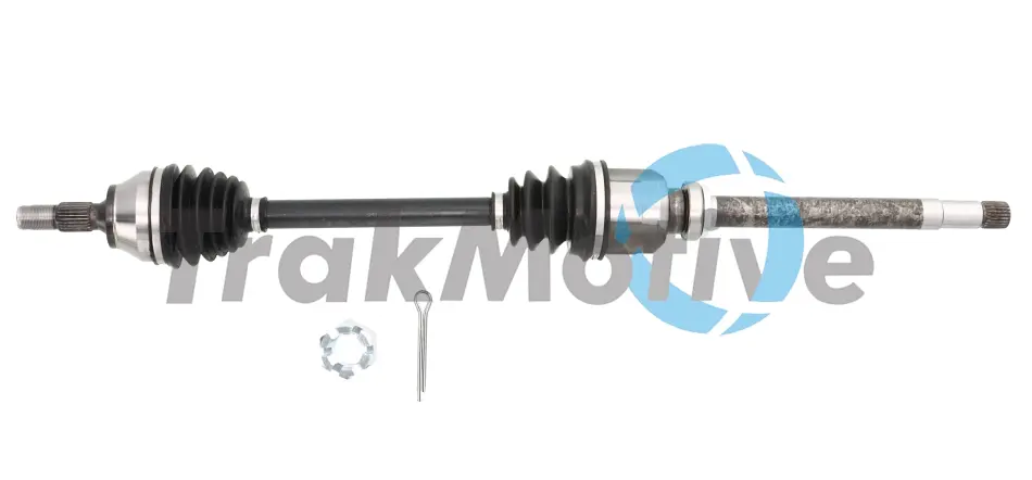 CITROEN Полуось передн. прав. L=914mm, L=876,5mm, 24/25 зуб. C3 II 1.6 HDi 09-16, DS3 1.6 THP 155 10-15, PEUGEOT 2008 I 1.6 HDi 13-, DS DS 3 1.2 VTi 82 15-19 TRAKMOTIVE 301723 (фото 1)