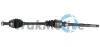 CITROEN Полуось прав.L=906mm 25/22 зуб.C4 I,Peugeot 307 TRAKMOTIVE 300288