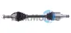 FORD Полуось лев L=617mm 25/23 зуб. Fusion 1.4/1.6 -12, Fiesta 1.25/1.6 -08 TRAKMOTIVE 30-0395 (фото 1)