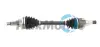 FORD Полуось лев L=617mm 25/23 зуб. Fusion 1.4/1.6 -12, Fiesta 1.25/1.6 -08 TRAKMOTIVE 30-0410