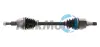 FORD Полуось лев. L=654,5mm, L2=699,5mm 27/23 зуб. FOCUS III Turnier 1.0 EcoBoost 12- TRAKMOTIVE 30-1695 (фото 1)
