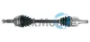 FORD Полуось левая L=631, 25/23 зуб. Focus -04 TRAKMOTIVE 300386