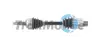 JEEP Полуось прав. L=607mm 29/29 зуб. COMMANDER 3.0 CRD 06-10, GRAND CHEROKEE III 3.7 V6 04-10 TRAKMOTIVE 301406