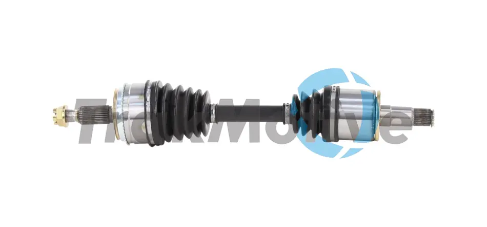 MITSUBISHI Полуось лів. с ABS L=596mm, 30/28 зуб. PAJERO III 3.5 00-07 TRAKMOTIVE 301632