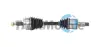 MITSUBISHI Полуось лів. с ABS L=596mm, 30/28 зуб. PAJERO III 3.5 00-07 TRAKMOTIVE 301632